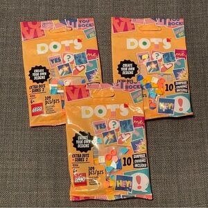 NEW Lot of 3 LEGO 41916 Dots Extra Dots - Series 2 Set -  SEALED